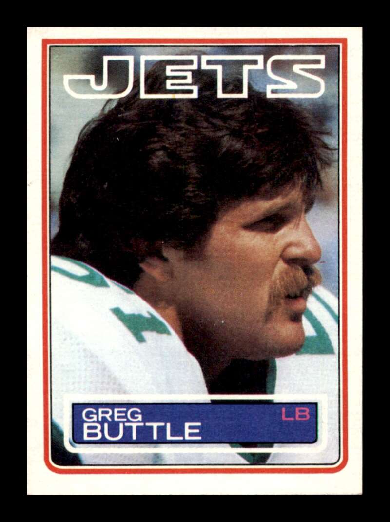 Load image into Gallery viewer, 1983 Topps Greg Buttle #339 New York Jets Image 1
