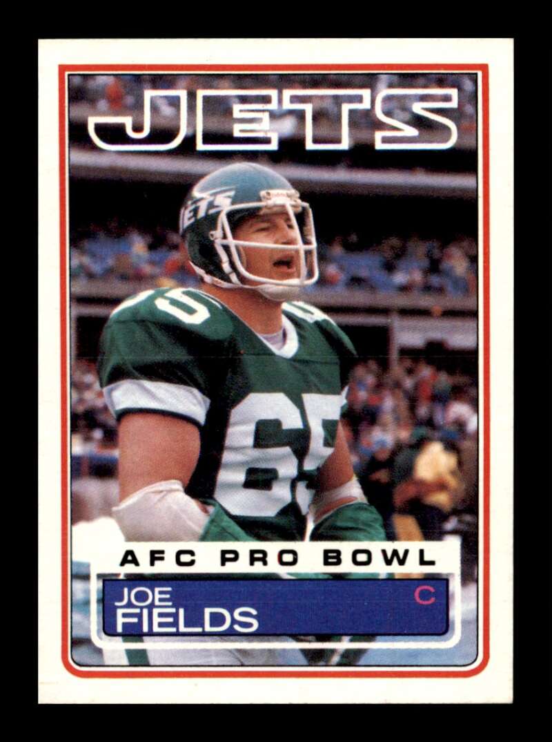 Load image into Gallery viewer, 1983 Topps Joe Fields #340 New York Jets Image 1
