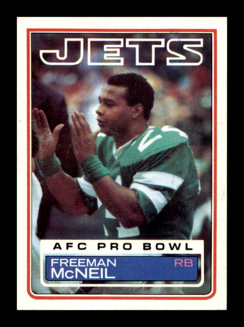 Load image into Gallery viewer, 1983 Topps Freeman Mcneil #348 New York Jets Image 1
