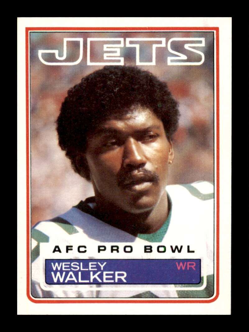 Load image into Gallery viewer, 1983 Topps Wesley Walker #354 New York Jets Image 1
