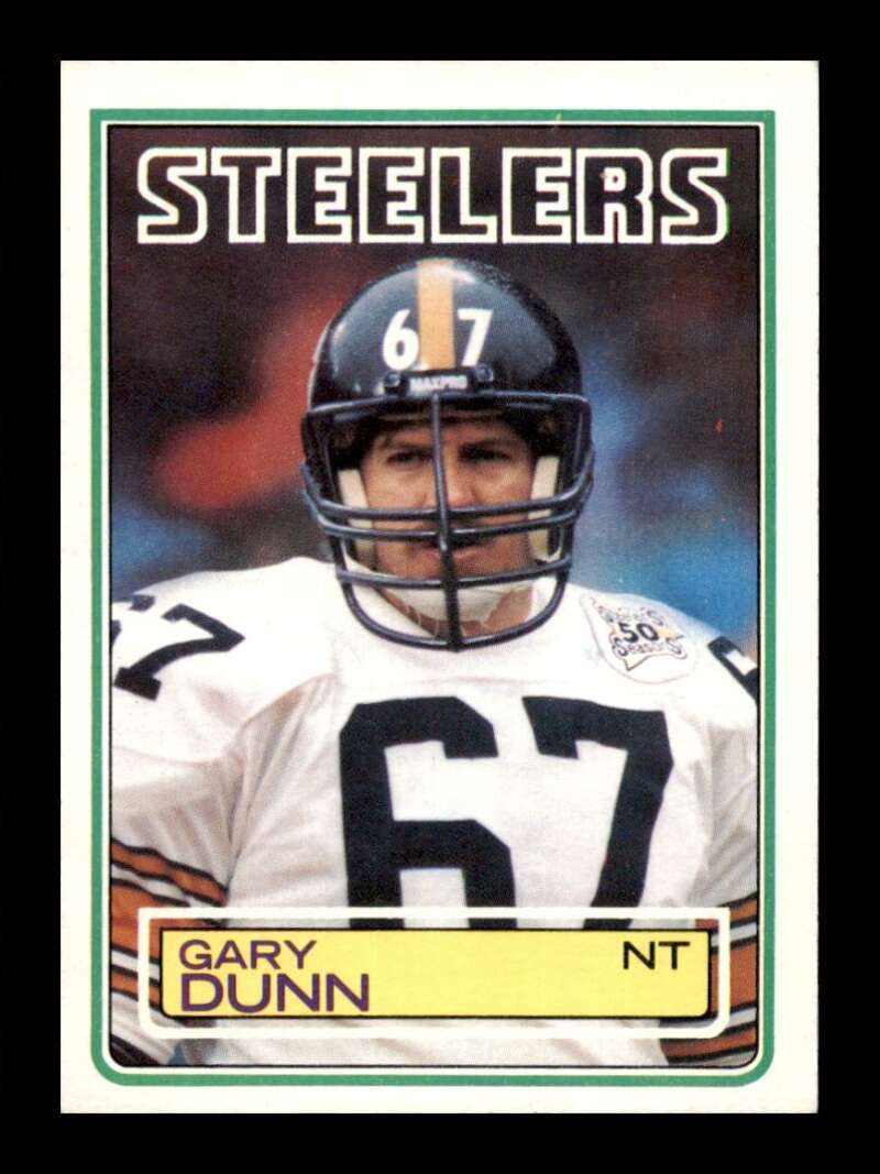 Load image into Gallery viewer, 1983 Topps Gary Dunn #361 Pittsburgh Steelers Image 1
