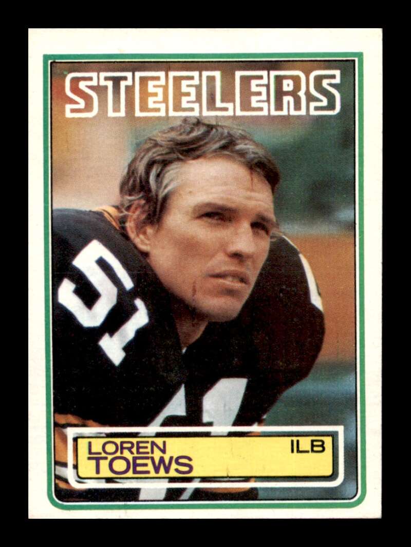 Load image into Gallery viewer, 1983 Topps Loren Toews #367 Pittsburgh Steelers Image 1
