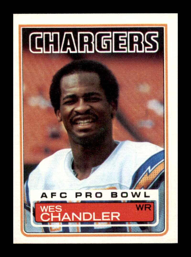 Load image into Gallery viewer, 1983 Topps Wes Chandler #373 San Diego Chargers Image 1
