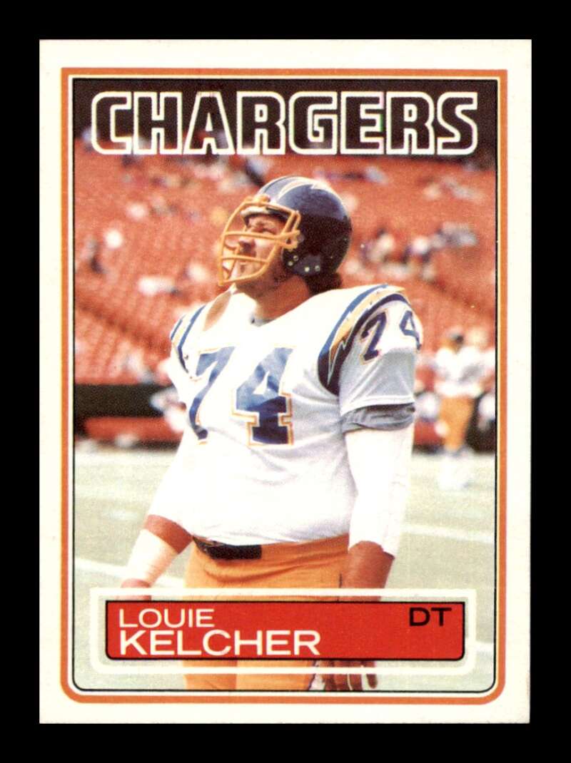 Load image into Gallery viewer, 1983 Topps Louie Kelcher #378 San Diego Chargers Image 1
