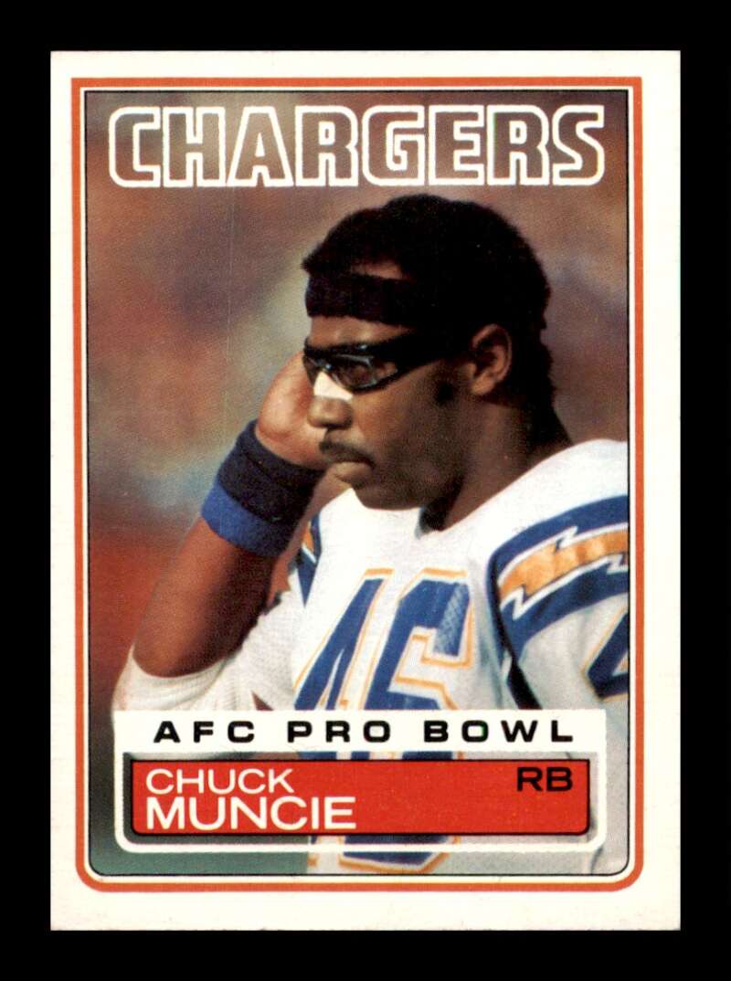 Load image into Gallery viewer, 1983 Topps Chuck Muncie #379 San Diego Chargers Image 1
