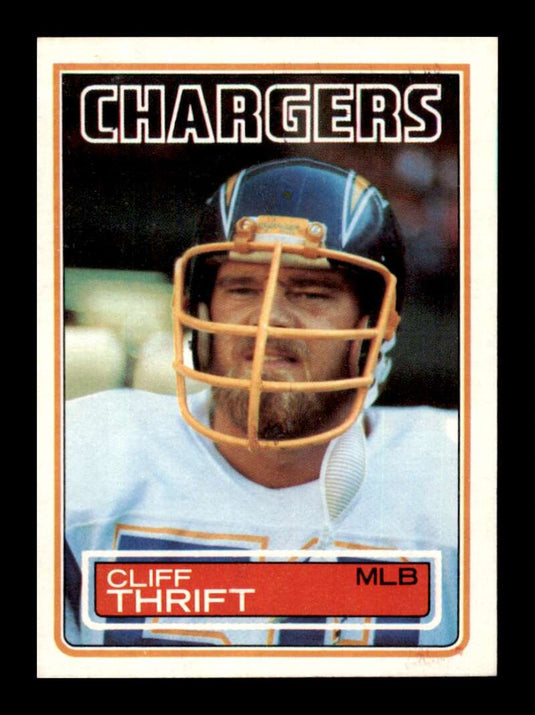 1983 Topps Cliff Thrift