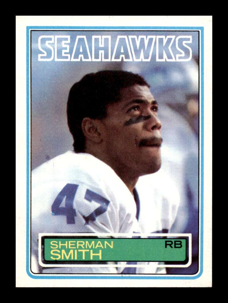 Load image into Gallery viewer, 1983 Topps Sherman Smith #391 Seattle Seahawks Image 1
