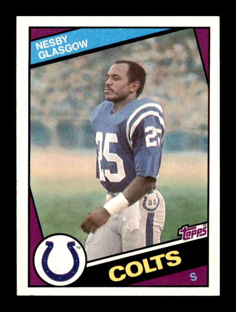 Load image into Gallery viewer, 1984 Topps Nesby Glasgow #14 Baltimore Colts Image 1
