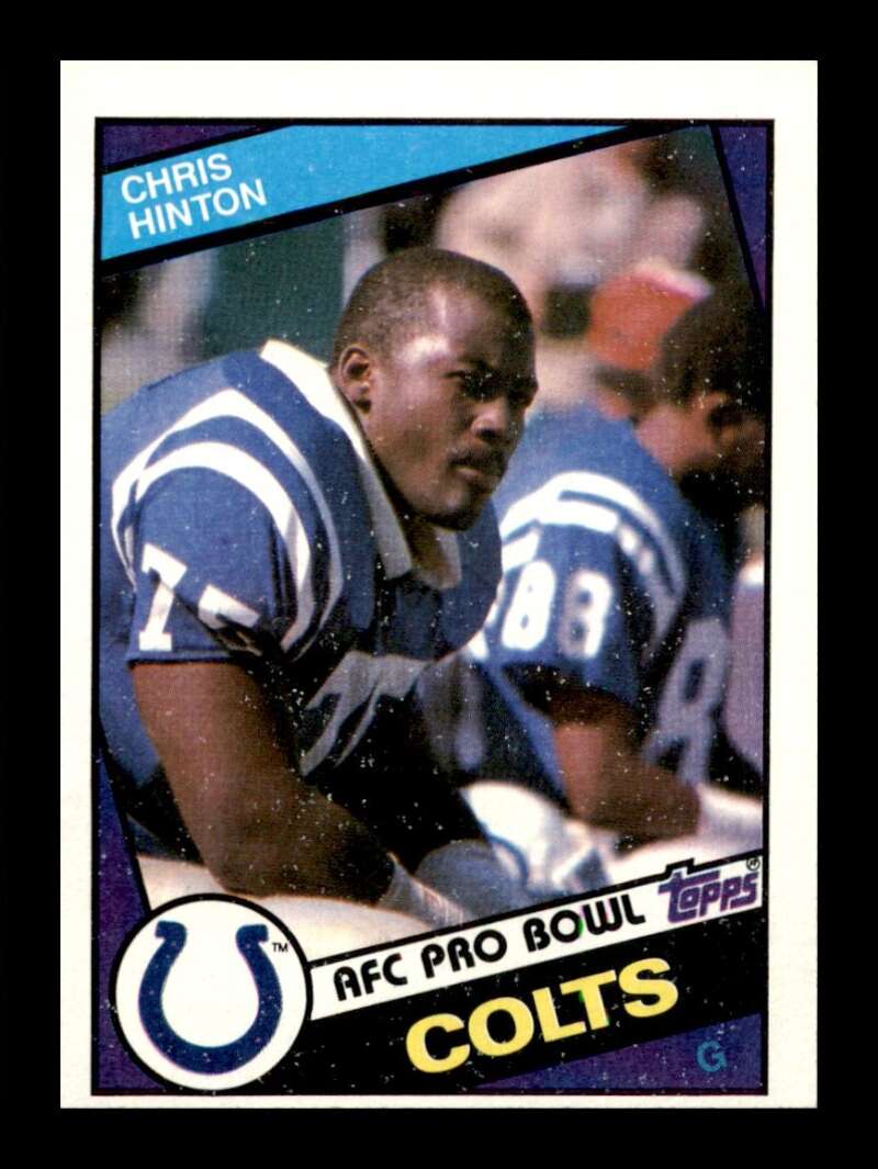 Load image into Gallery viewer, 1984 Topps Chris Hinton #15 Baltimore Colts Rookie RC Image 1
