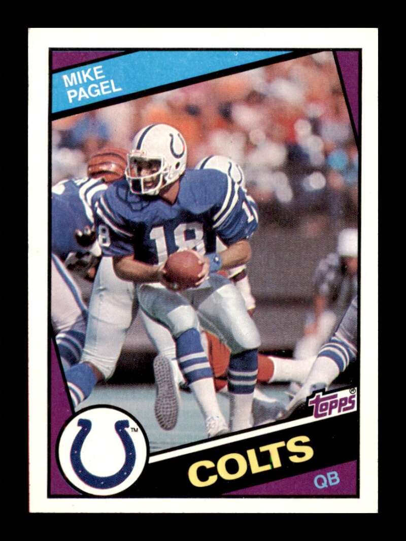 Load image into Gallery viewer, 1984 Topps Mike Pagel #18 Baltimore Colts Image 1
