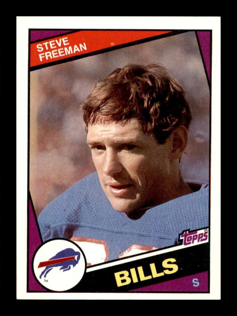 Load image into Gallery viewer, 1984 Topps Steve Freeman #25 Buffalo Bills Image 1
