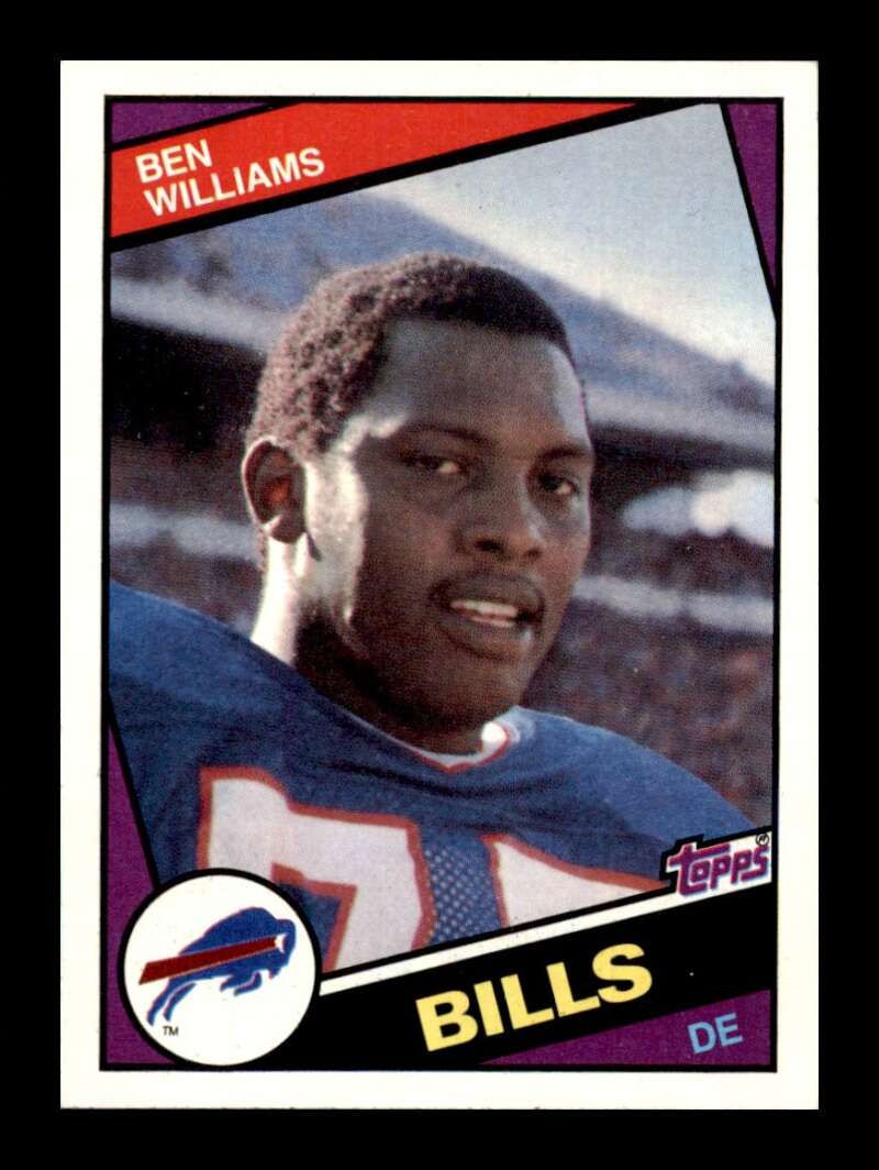 Load image into Gallery viewer, 1984 Topps Ben Williams #31 Buffalo Bills Image 1
