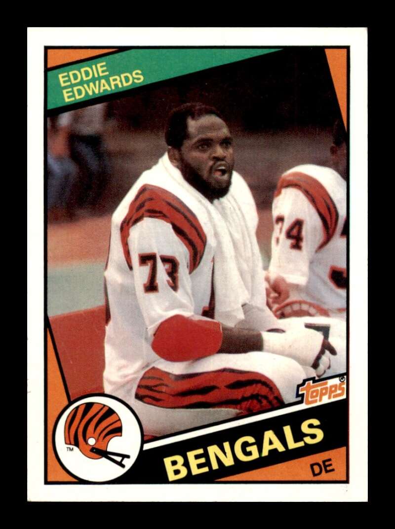 Load image into Gallery viewer, 1984 Topps Eddie Edwards #40 Cincinnati Bengals Image 1
