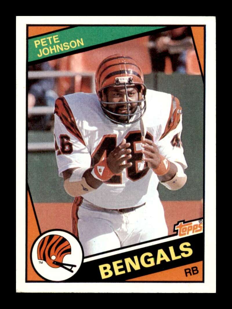 Load image into Gallery viewer, 1984 Topps Pete Johnson #42 Cincinnati Bengals Image 1
