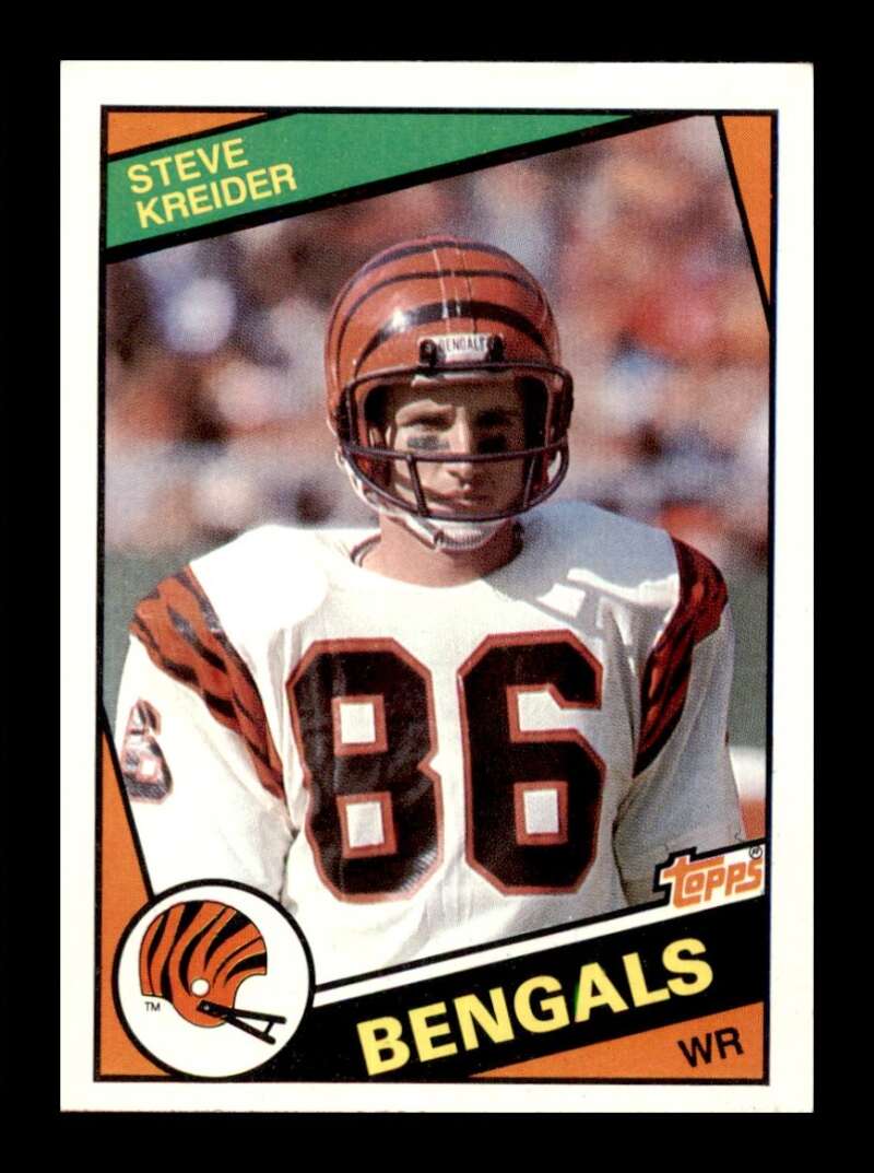 Load image into Gallery viewer, 1984 Topps Steve Kreider #43 Cincinnati Bengals Image 1
