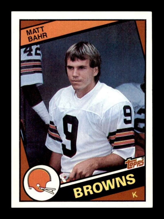 1984 Topps Matt Bahr 