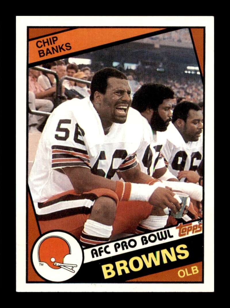 Load image into Gallery viewer, 1984 Topps Chip Banks #49 Cleveland Browns Image 1
