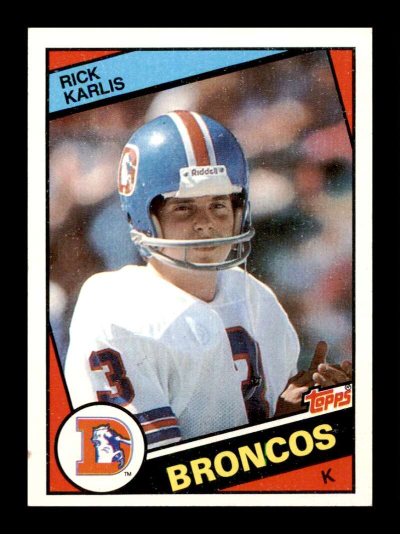 Load image into Gallery viewer, 1984 Topps Rich Karlis #66 Denver Broncos Image 1
