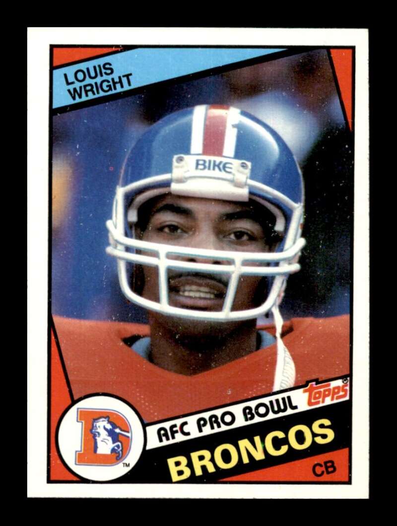 Load image into Gallery viewer, 1984 Topps Louis Wright #72 Denver Broncos Image 1
