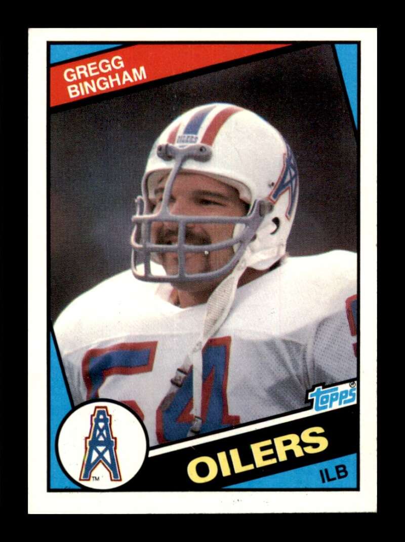 Load image into Gallery viewer, 1984 Topps Gregg Bingham #75 Houston Oilers Image 1
