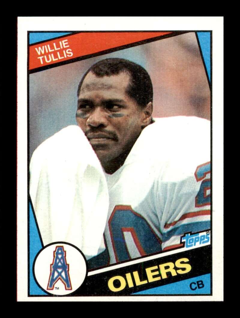 Load image into Gallery viewer, 1984 Topps Willie Tullis #83 Houston Oilers Image 1
