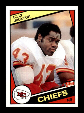 1984 Topps Billy Jackson 