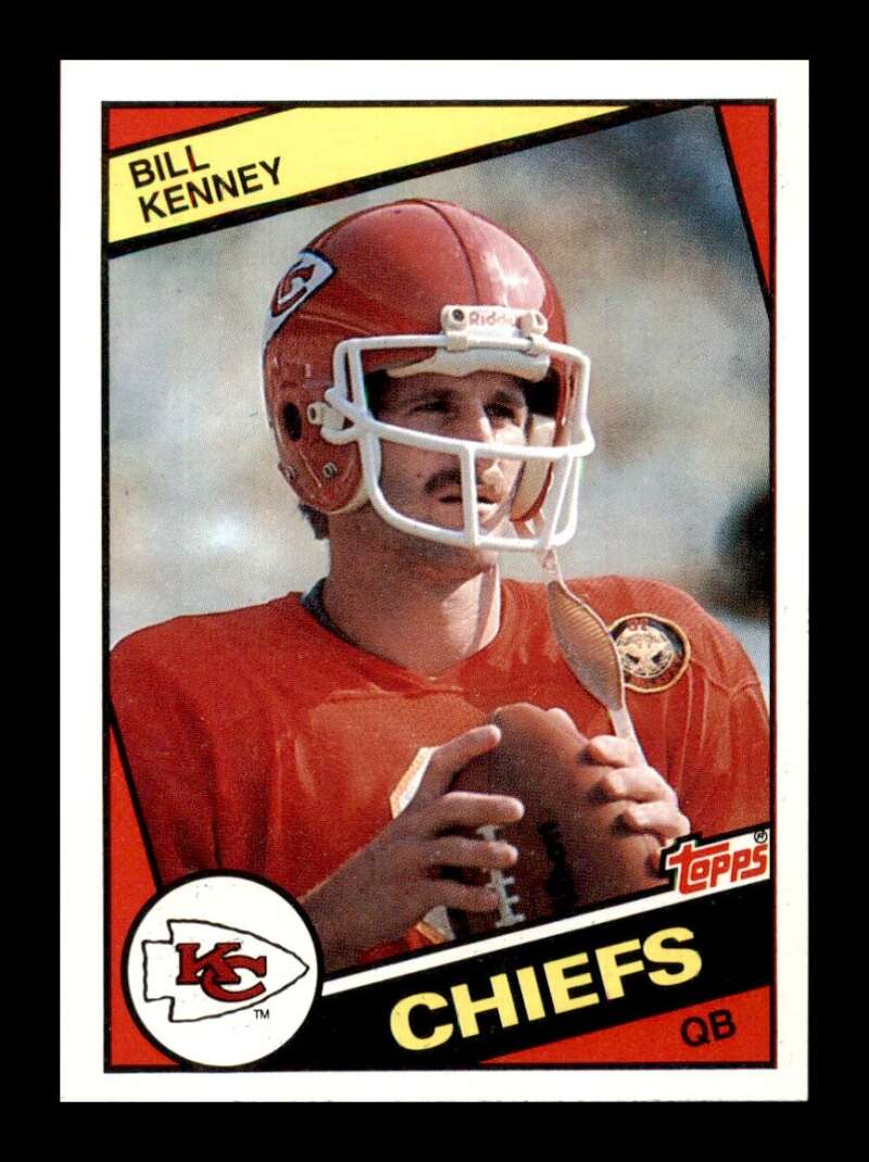 Load image into Gallery viewer, 1984 Topps Bill Kenney #92 Kansas City Chiefs Image 1
