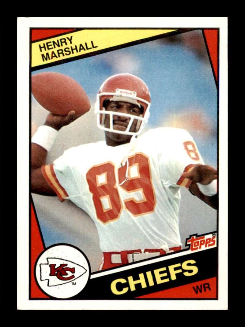 Load image into Gallery viewer, 1984 Topps Henry Marshall #95 Kansas City Chiefs Image 1
