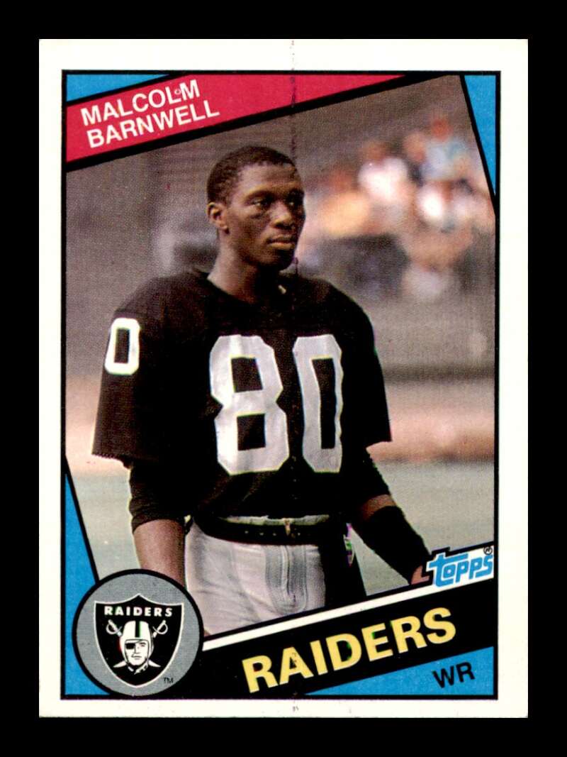 Load image into Gallery viewer, 1984 Topps Malcolm Barnwell #103 Los Angeles Raiders Rookie RC Image 1
