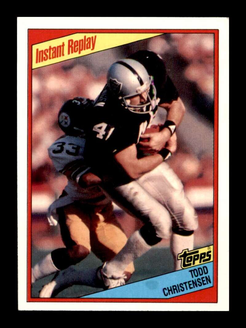 Load image into Gallery viewer, 1984 Topps Todd Christensen #106 Los Angeles Raiders Image 1
