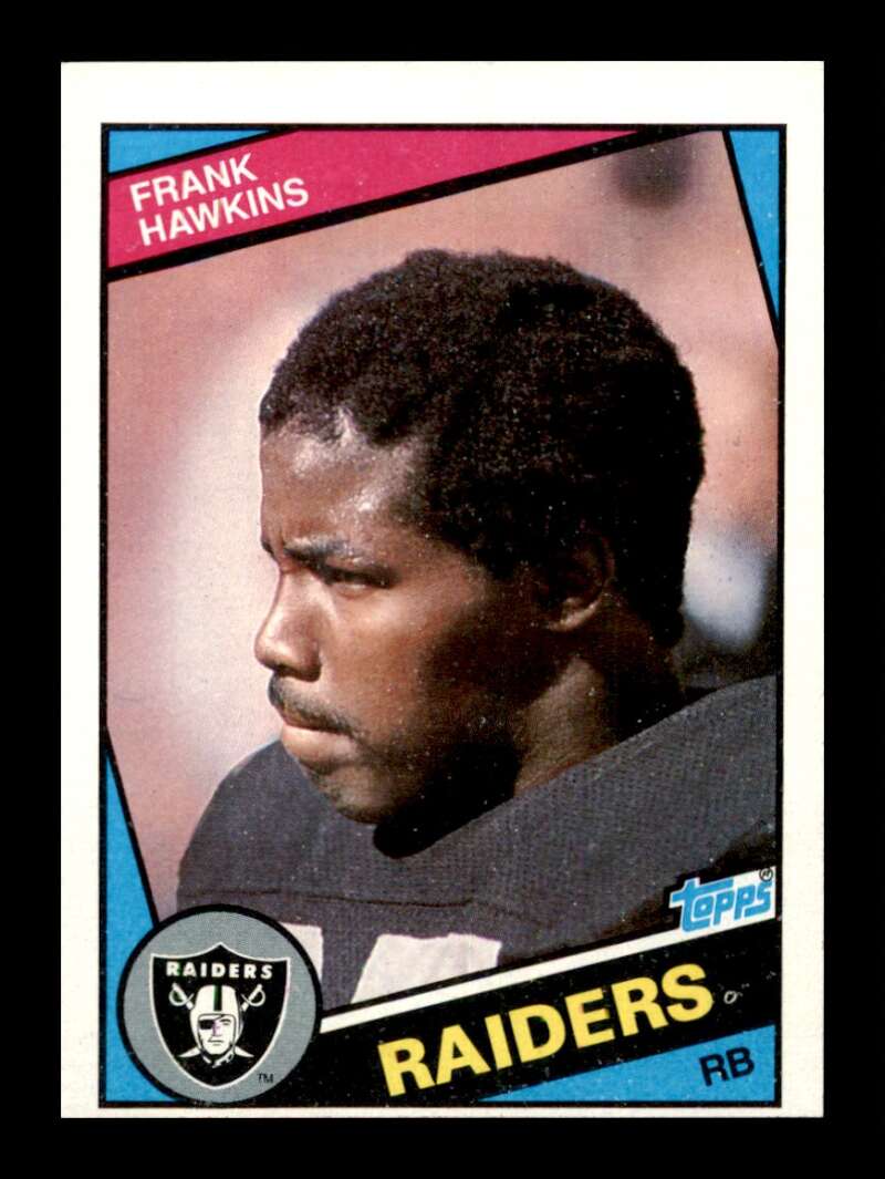 Load image into Gallery viewer, 1984 Topps Frank Hawkins #108 Los Angeles Raiders Image 1
