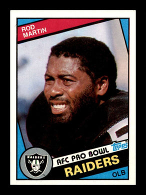 1984 Topps Rod Martin 