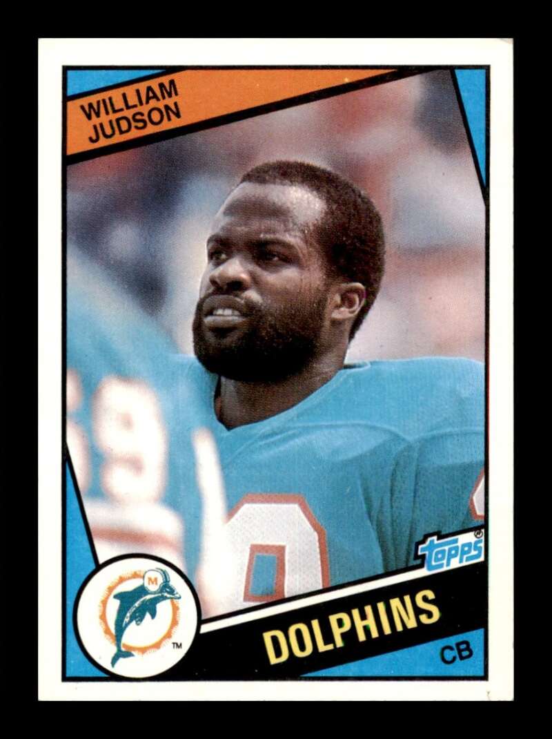 Load image into Gallery viewer, 1984 Topps William Judson #122 Miami Dolphins Image 1
