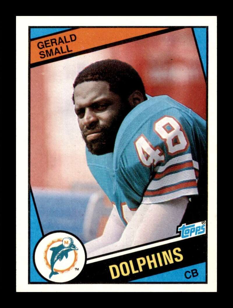 Load image into Gallery viewer, 1984 Topps Gerald Small #128 Miami Dolphins Image 1
