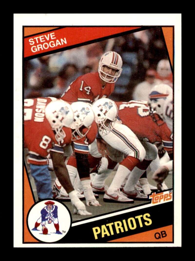 Load image into Gallery viewer, 1984 Topps Steve Grogan #136 New England Patriots Image 1
