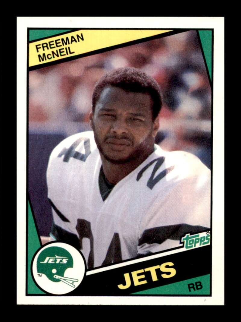 Load image into Gallery viewer, 1984 Topps Freeman McNeil #152 New York Jets Image 1
