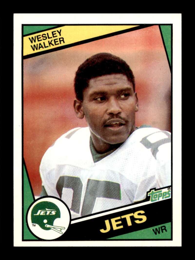 Load image into Gallery viewer, 1984 Topps Wesley Walker #158 New York Jets Image 1
