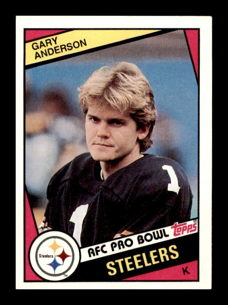 Load image into Gallery viewer, 1984 Topps Gary Anderson #161 Pittsburgh Steelers Image 1
