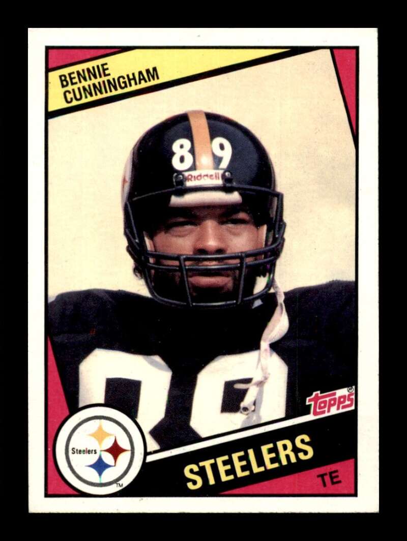 Load image into Gallery viewer, 1984 Topps Bennie Cunningham #164 Pittsburgh Steelers Image 1
