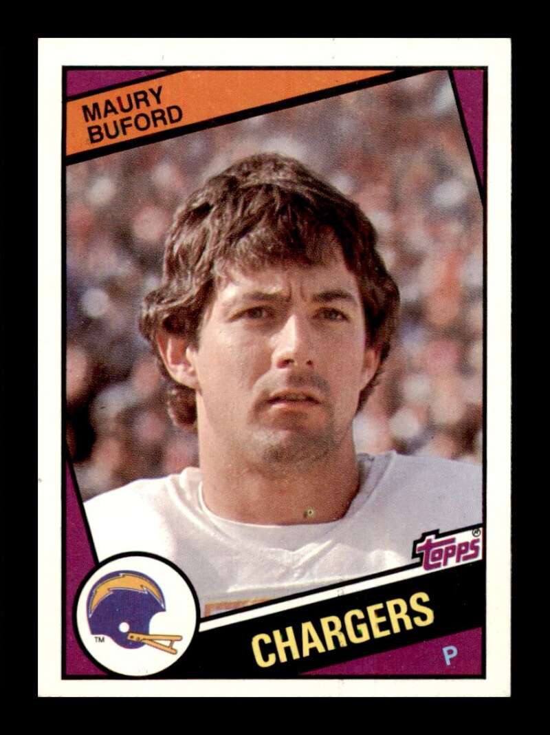 Load image into Gallery viewer, 1984 Topps Maury Buford #177 San Diego Chargers Image 1
