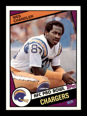 1984 Topps Wes Chandler 