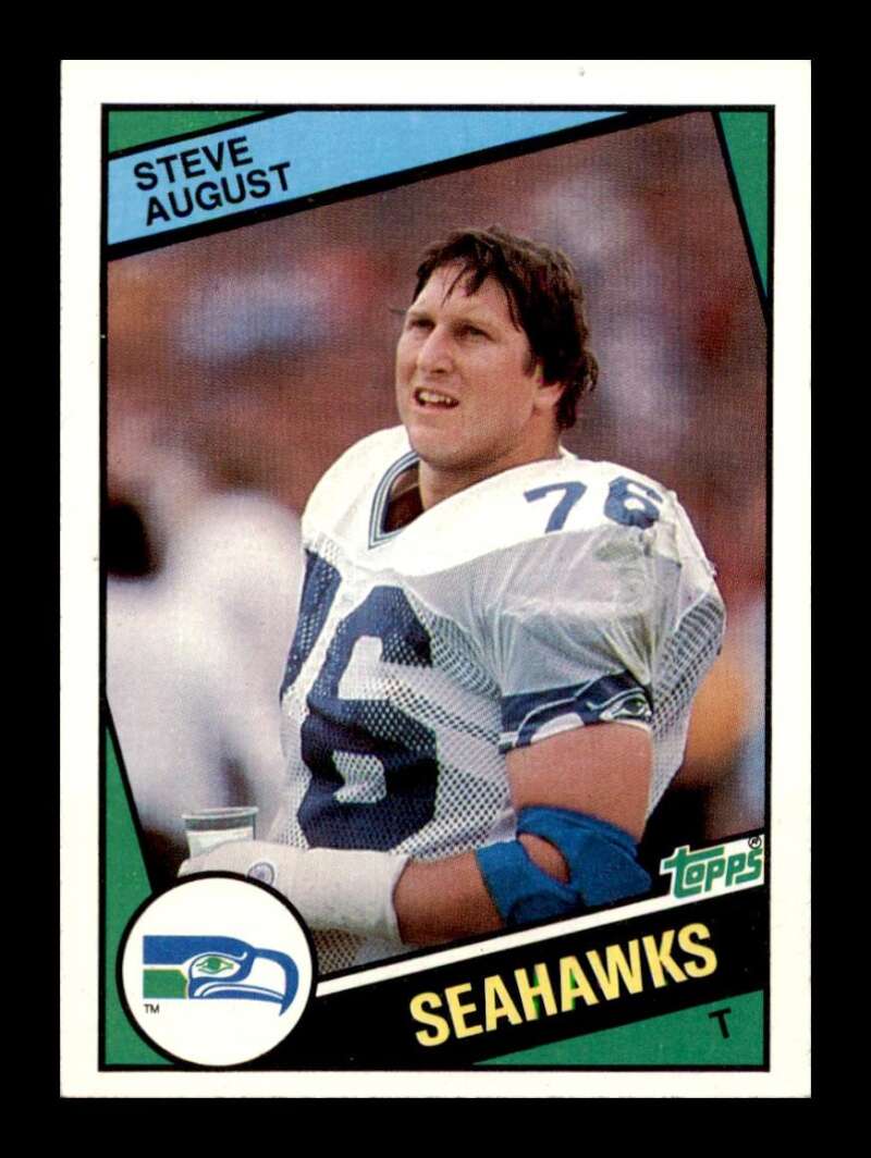 Load image into Gallery viewer, 1984 Topps Steve August #189 Seattle Seahawks Image 1
