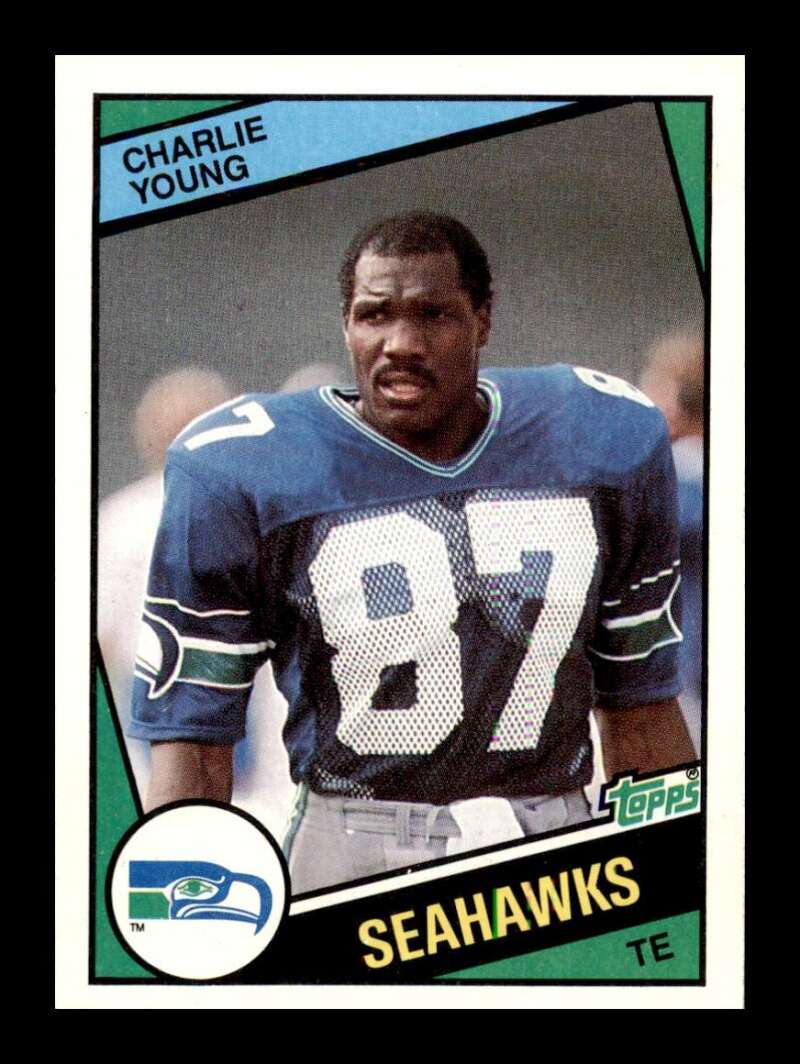 Load image into Gallery viewer, 1984 Topps Charle Young #201 Seattle Seahawks Image 1
