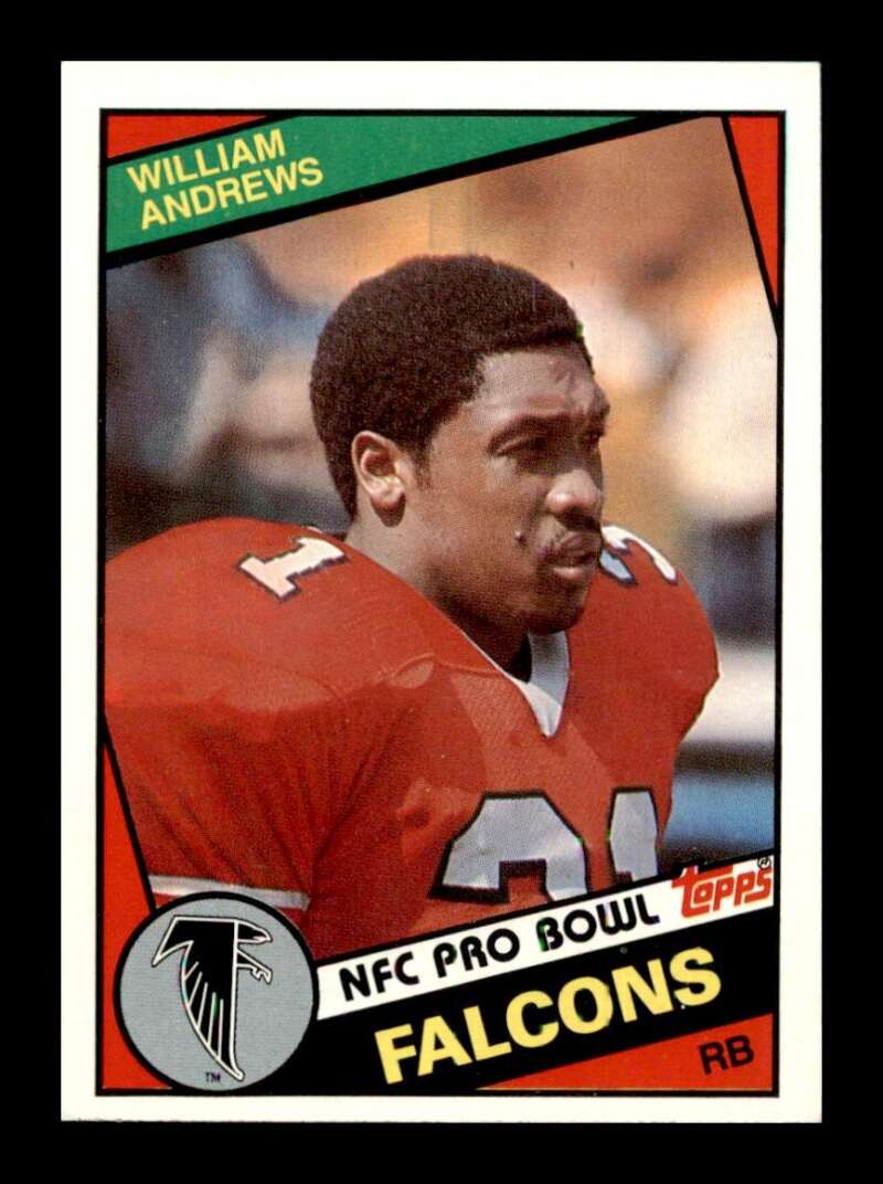 Load image into Gallery viewer, 1984 Topps William Andrews #209 Atlanta Falcons Image 1
