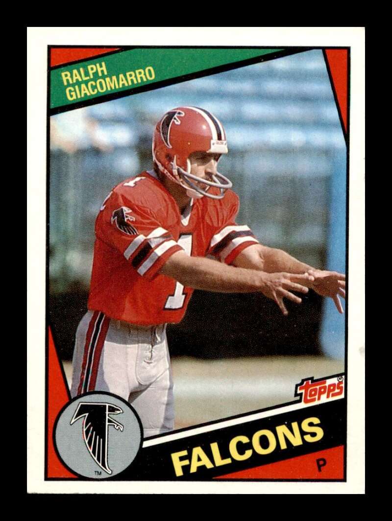 Load image into Gallery viewer, 1984 Topps Ralph Giacomarro #214 Atlanta Falcons Image 1
