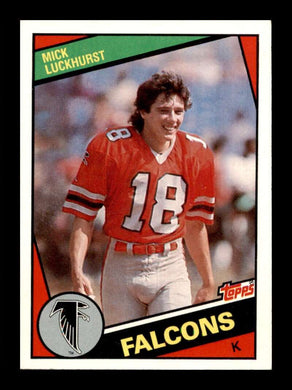 1984 Topps Mick Luckhurst 