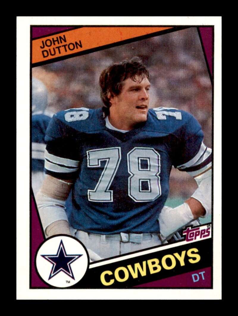 Load image into Gallery viewer, 1984 Topps John Dutton #240 Dallas Cowboys Image 1
