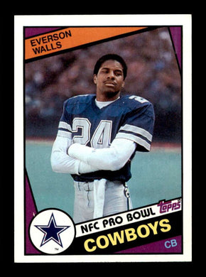 1984 Topps Everson Walls 