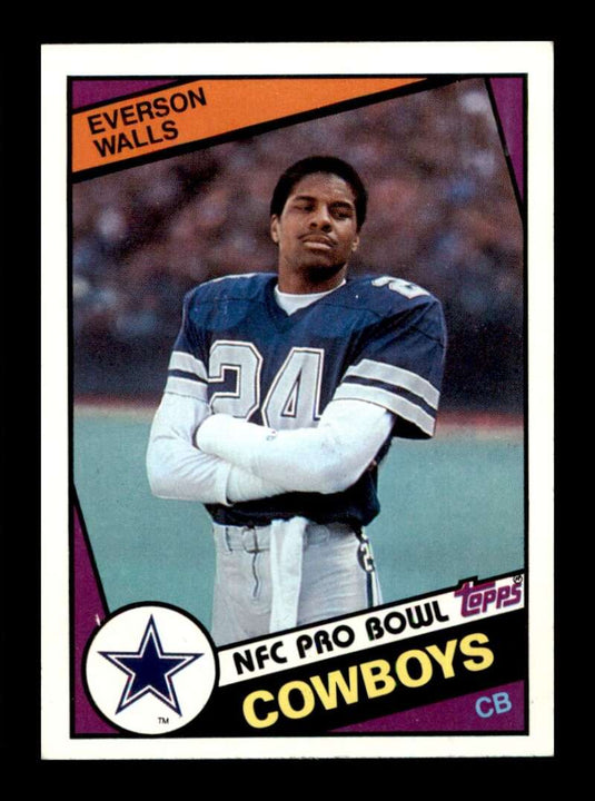 1984 Topps Everson Walls