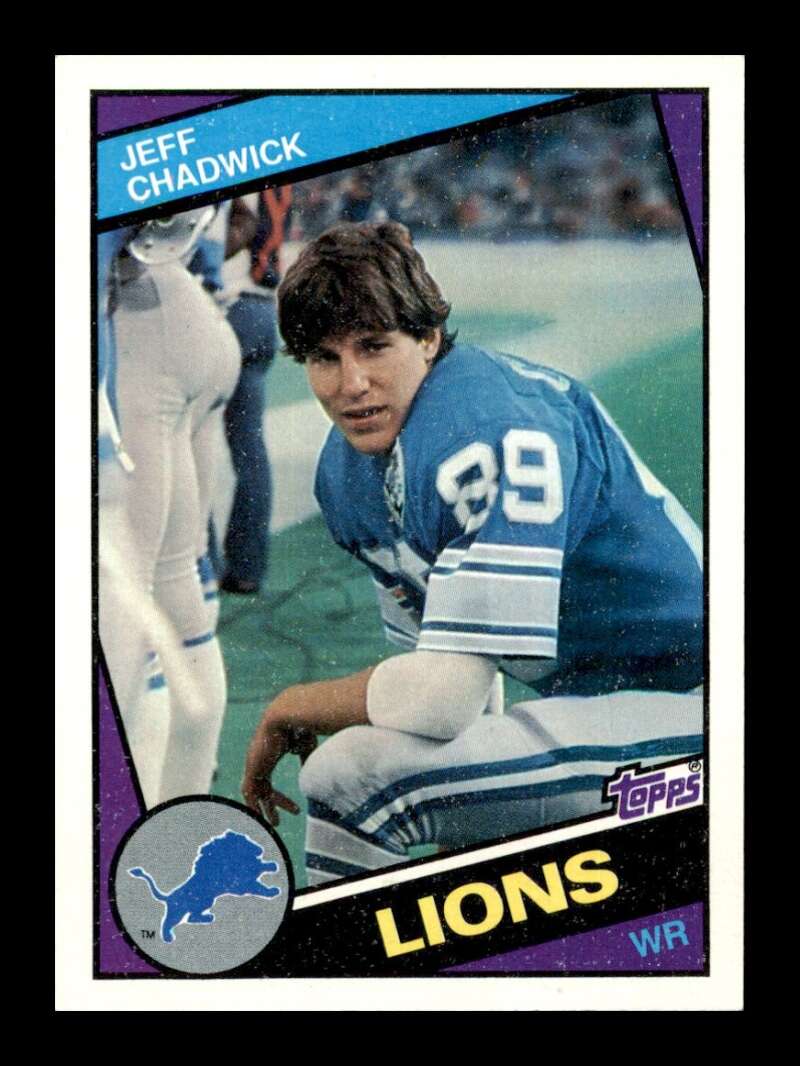 Load image into Gallery viewer, 1984 Topps Jeff Chadwick #251 Detroit Lions Rookie RC Image 1
